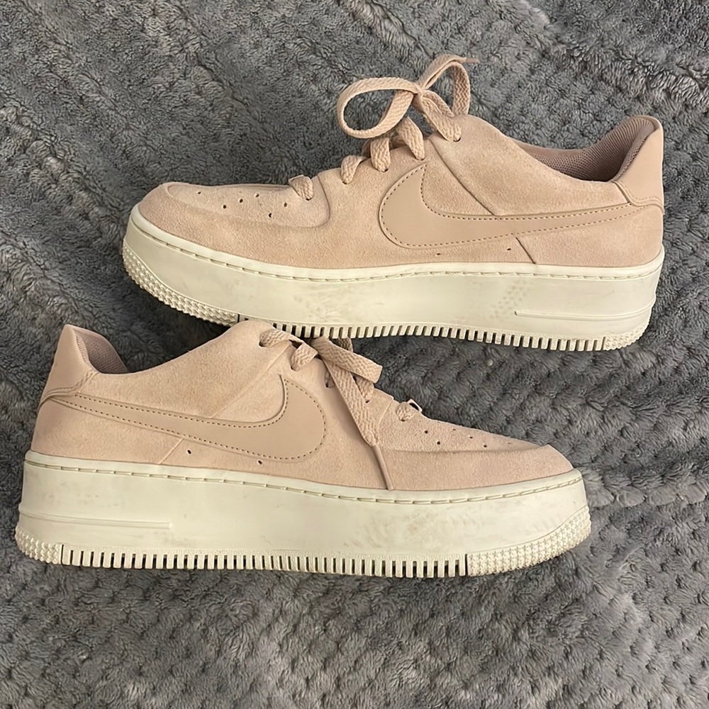 Nike Air Force 1 platform sneakers